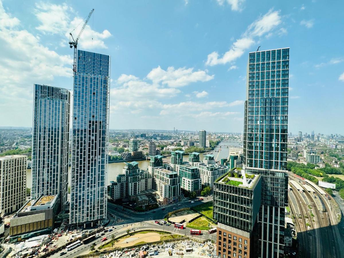 Luxury Central Flat With Stunning Views And Pool Londra Esterno foto